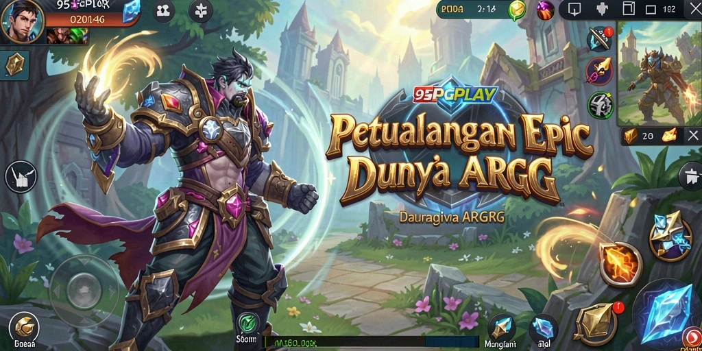 Screenshot dari gameplay ARPG yang menegangkan di 95PGPLAY.