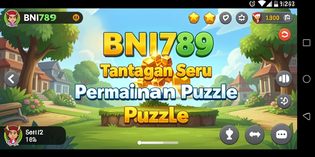 Tampilan gameplay seru BNI789 saat menyelesaikan teka-teki.