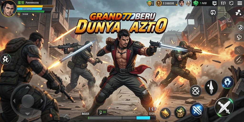 Tangkapan layar dari gameplay seru GRAND77BET yang penuh aksi.