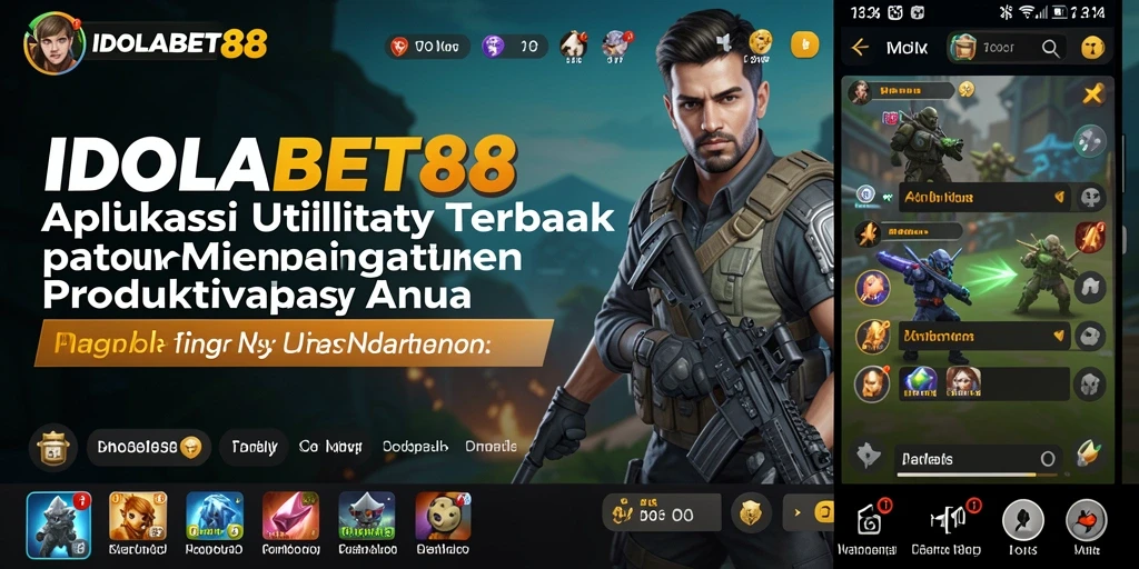 Tangkapan layar dari antarmuka pengguna IDOLABET88 yang intuitif.