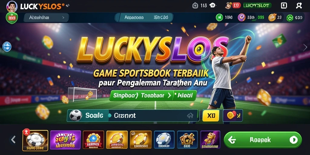 Gameplay menarik di aplikasi LUCKYSLOTS yang menampilkan taruhan langsung.