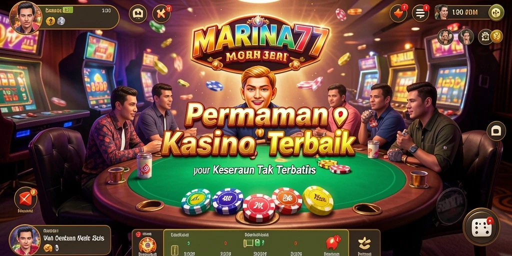 Screenshot gameplay MARINA77 yang menunjukkan keseruan bermain Kasino.