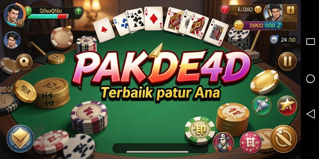 Screenshot menampilkan gameplay intensif QiuQiu di PAKDE4D.