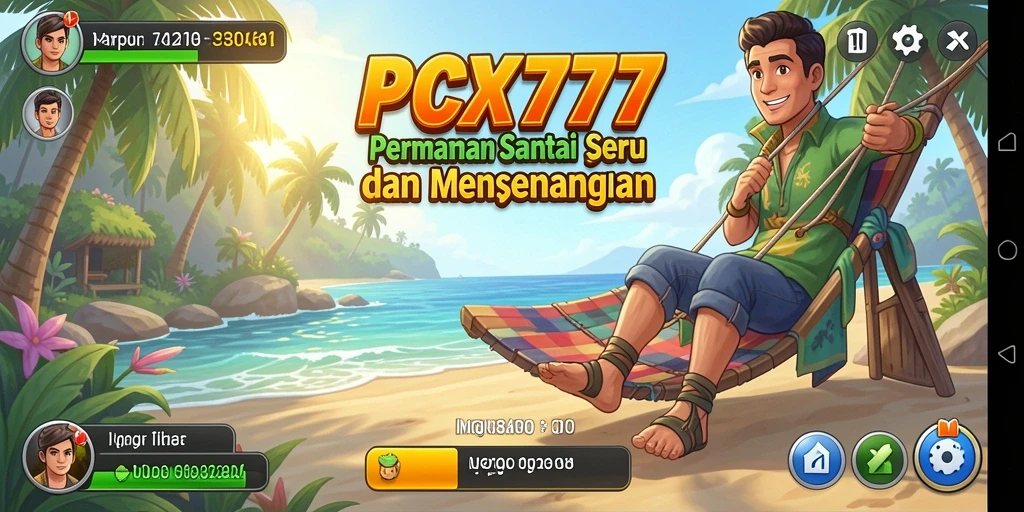 Tampilan gameplay PCX777 yang mengasyikkan dan penuh warna.