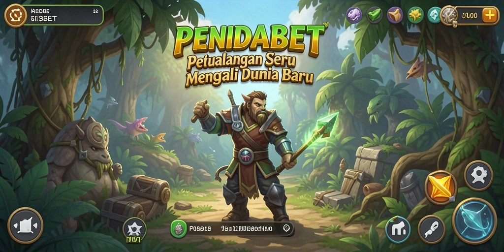 Tampilan gameplay seru dan penuh petualangan di PENIDABET.