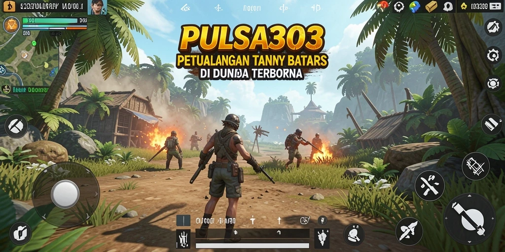 Tampilan menarik gameplay PULSA303 dalam dunia terbuka yang luas.