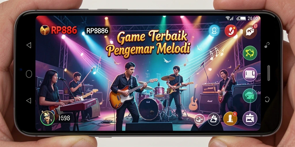 Screenshot gameplay RP886 menampilkan antarmuka permainan dengan grafik menarik.