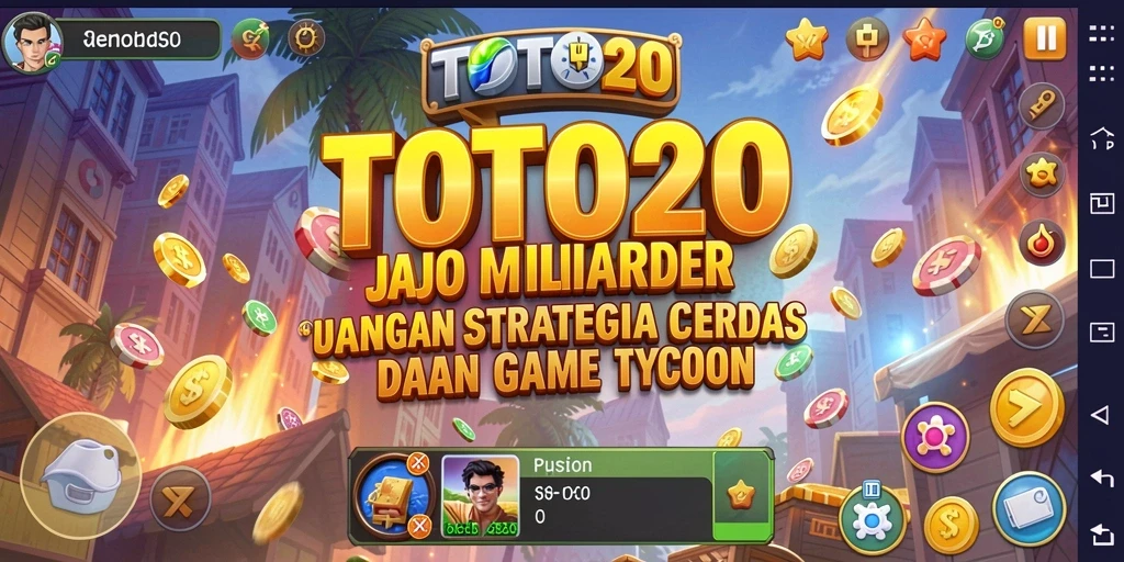 Tampilan gameplay TOTO20 yang menegangkan dan menyenangkan.