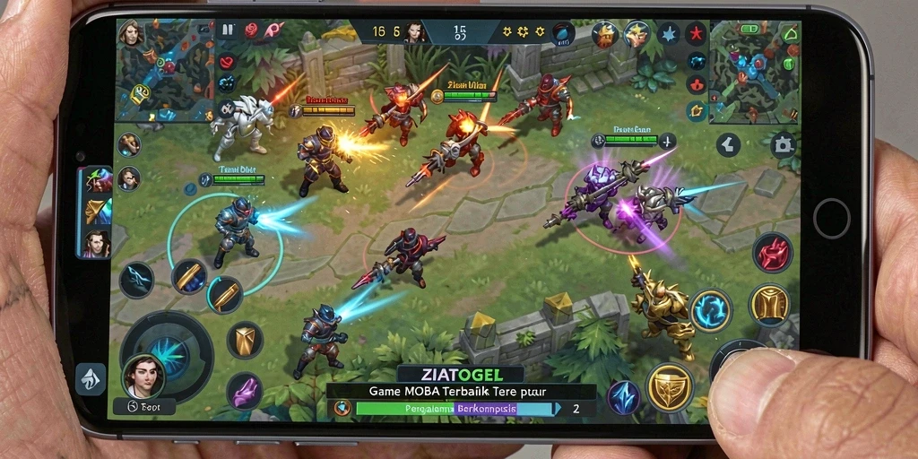 Tampilan gameplay seru dan penuh aksi di ZIATOGEL.